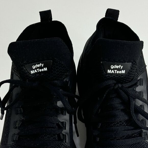 Gravity Defyer GDefy MATeem Athletic Walking Sneaker All Black Men 7 Nice - Picture 4 of 9